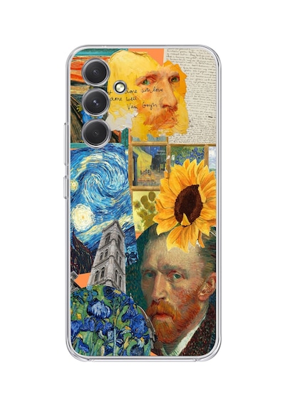 Samsung Galaxy Uyumlu M15 Silikon Desen065 Çok Renkli