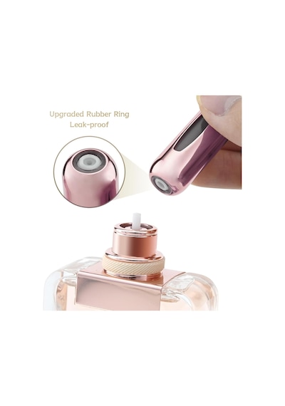 Kyrotech 4 Adet Taşınabilir Mini Parfüm Atomizer Şişesi 5 Ml Yeniden Doldurulabilir Seyahat P