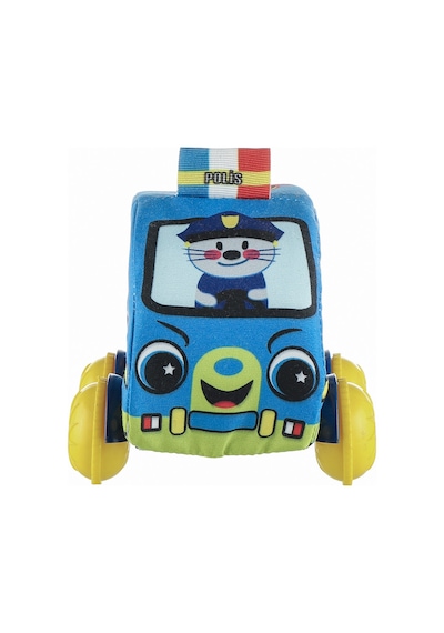 Molie Peluş Polis Bebek Oyuncağı Araba