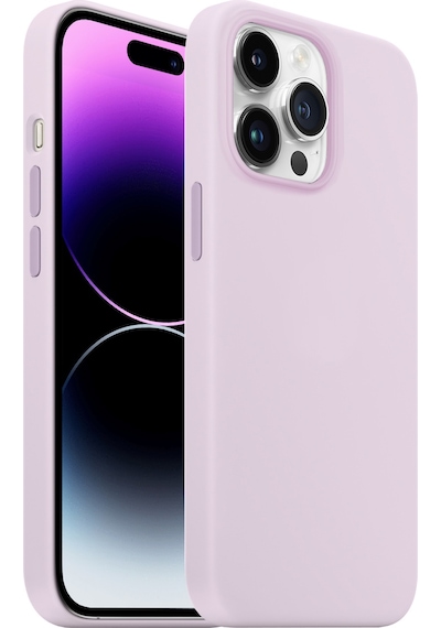 Buff Apple Uyumlu iPhone 14 Pro Max Rubber Fit Kılıf Lila