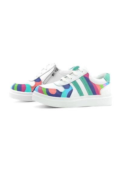 Rakerplus Tbons Özel Tasarım Hakiki Deri Beyaz Yeşil Bağcıklı Fermuarlı Çocuk Sneaker Beyaz Rakerplus Tbons Özel Tasarım Hakiki Deri Beyaz Yeşil Bağcıklı Fermuarlı Çocuk Sneaker Beyaz