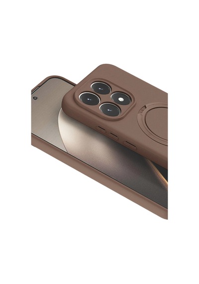 Xiaomi Mi 15t Regal Magsafe Standlı Kapak - Çöl Titanyum 0.2M-Çok Renkli