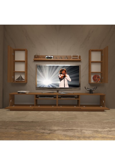 Decoraktiv Trendstyle 5220ds Slm Tv Ünitesi Tv Sehpası Ceviz
