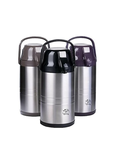 4.5 Lt Pompalı Çelik Termos - Sıcak Ve Soğuk İçecekler İçin 01