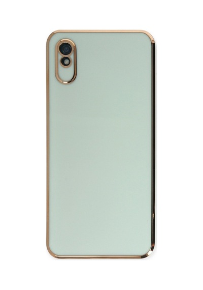 Redmi 9a Kılıf Volet Silikon - Açık Yeşil Bz8683140401030