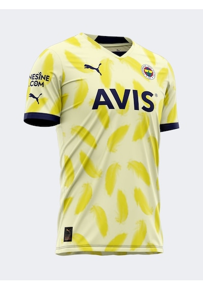 Puma Fenerbahçe S.K. 2022/23 Sarı Deplasman Forma 76908204 Çok Renkli