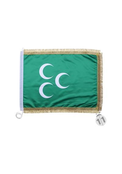 Osmanlı 3 Hilal Sancak 50X75Cm.