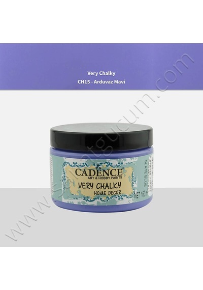 Cadence Very Chalky Mobilya Boyası 150 Ml. Ch15 Arduvaz Mavi