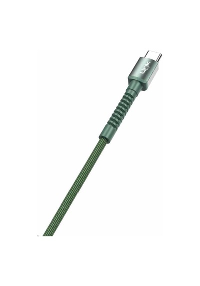 Linktech K552 Type-c Usb 3 A 1 MT Metal Başlı Data Şarj Kablosu