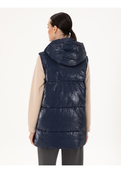Pierre Cardin Kadın Lacivert Mont Yelek 50290343-vr033 Lacivert