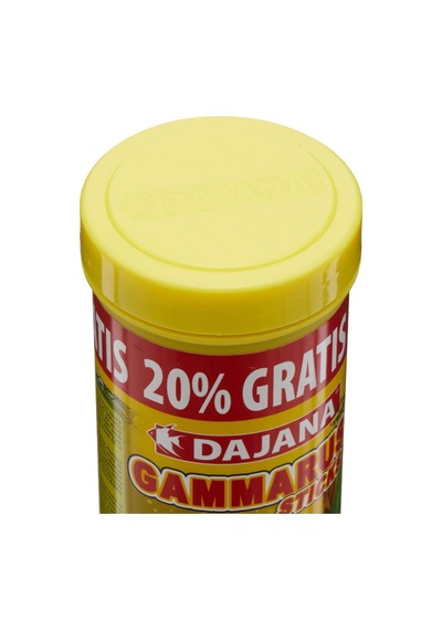Dajana Gammarus Sticks Kaplumbağa Yemi, Sebzeli, 250 Ml + 50 Ml Promo 108 Gr