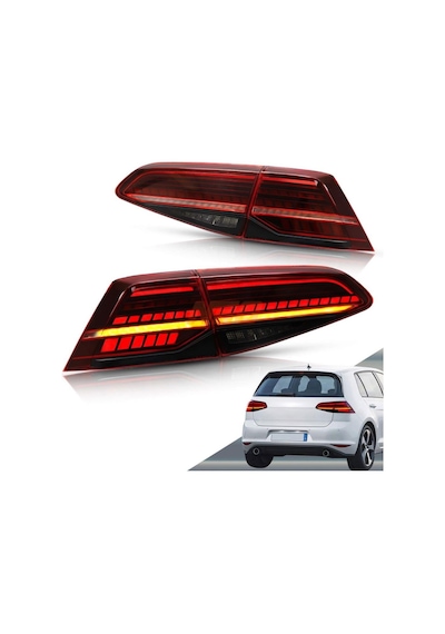 Vw Golf 7-7,5 İle Uyumlu 7,5 Dizayn Hıghlıne Stop 2013-2020