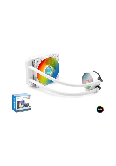 Nodar Nd2501 Sıvı Soğutma Fan 120 Argb 12cm Beyaz