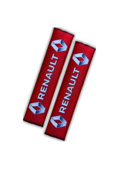 Renault Dijital Baskılı Araç Emniyet Kemer Kılıf Pedi