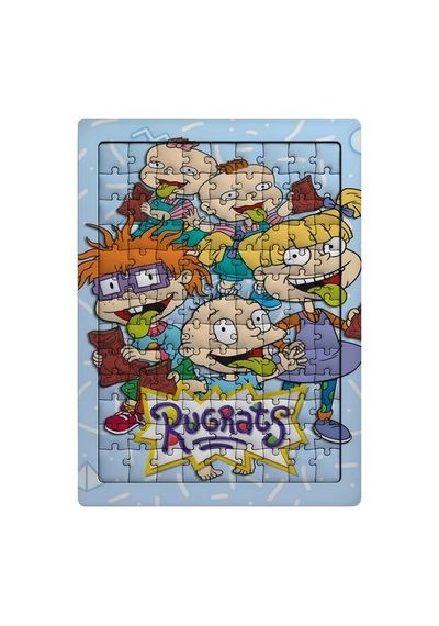 Ghostbastır Design Rugrats 99 Parça Ayaklı Puzzle Dekoratif Çocuk Yapbozu 038