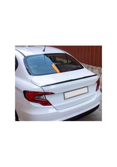 Fiat Egea İle Uyumlu Sedan Bagaj Üstü Piano Black Spoiler