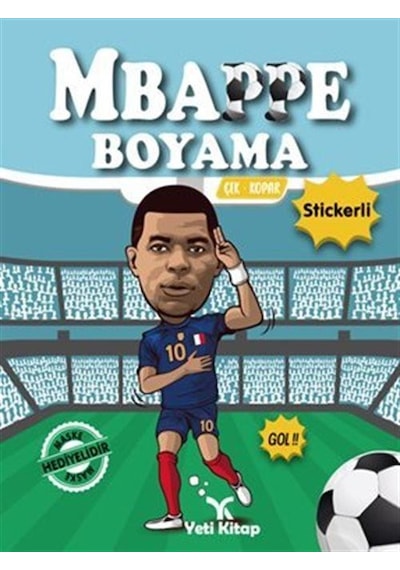 Mbappe Boyama Kitabı