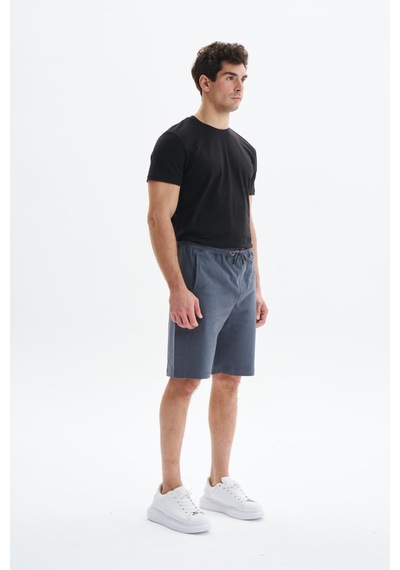 AR-MA Arma Erkek Regular Fit Basic Süprem % 100 Pamuk Cepli Şort Y29504279002 Gri