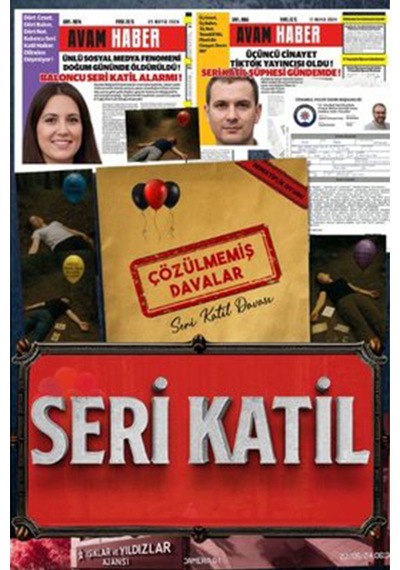 4 Adet Çözülmemiş Davalar Seri Katil Cdl07 Çok Renkli