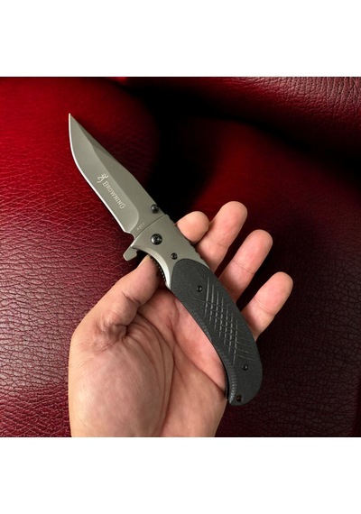Browning A 377 Kamp Çakı Siyah