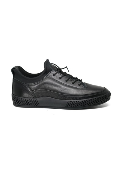 Greyder 13640 Hakiki Deri Klasik Sportif Erkek Ayakkabı Bot Siyah 001