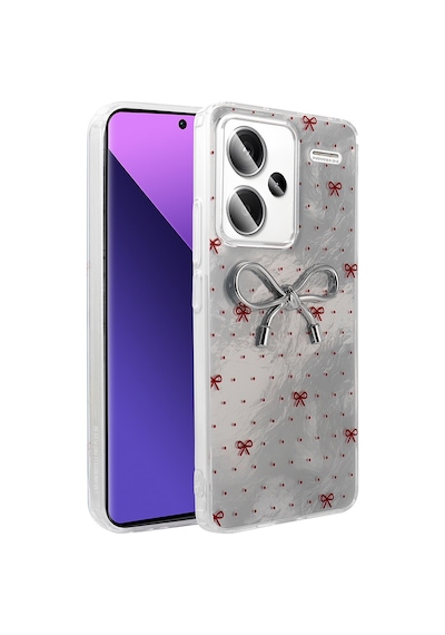 Xiaomi Redmi Note 13 Pro Plus 5g Kılıf Kamera Korumalı Figürlü Zore Ponti Silikon Kapak Açık Mavi