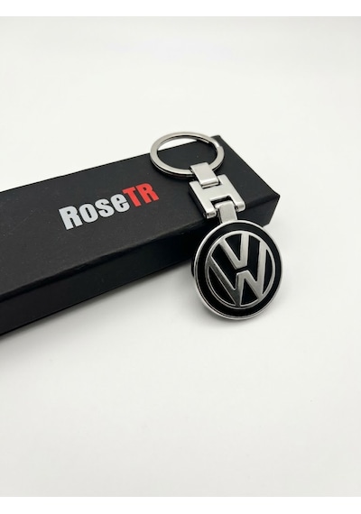 Volkswagen İle Uyumlu Metal Siyah Anahtarlık Aksesuar Polo Golf Passat Tiguan Bora Jetta Scirocco Vw Cc Taigo