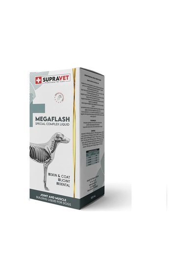 Köpekler İçin Eklem Ve Kas Geliştirici Likit Megaflash +xxl 500 Ml Special Complex Liquid
