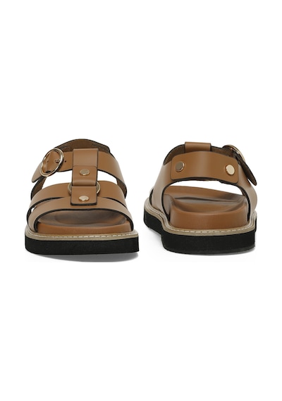 Nine West Hermon 5fx Taba Kadın Kalın Taban Sandalet 000000000101944630 Taba