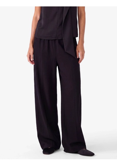 Koton Loose Fit Siyah Kadın Pantolon 7wak40043pw