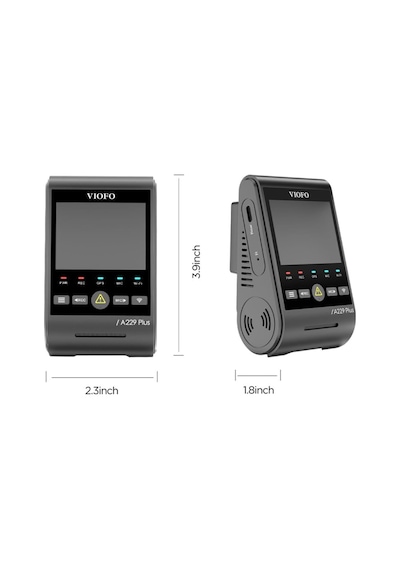 Viofo A229 Plus 2k Hdr Sony Starvis 2 Sensörlü Wi-fi Gps'li Araç