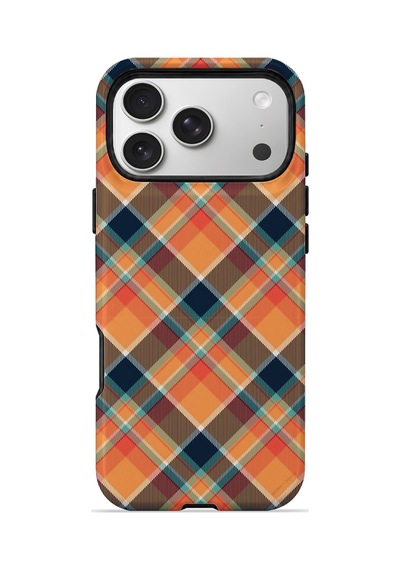 Velvoria Valestra Turuncu Lacivert Ekose Apple iPhone Uyumlu 17 Pro Max Magsafe Koruma Kılıfı Valestra Magline - Turuncu Lacivert Ekose Velvoria Valestra Turuncu Lacivert Ekose Apple iPhone Uyumlu 17 Pro Max Magsafe Koruma Kılıfı Valestra Magline - Turuncu Lacivert Ekose