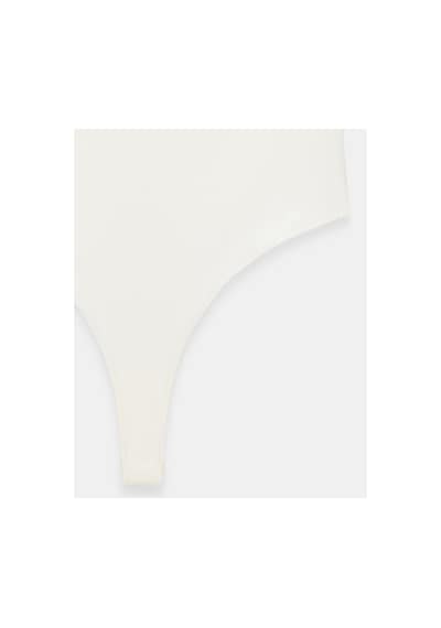 Dilvin 21216 Askılı Bodysuit-ekru-16503