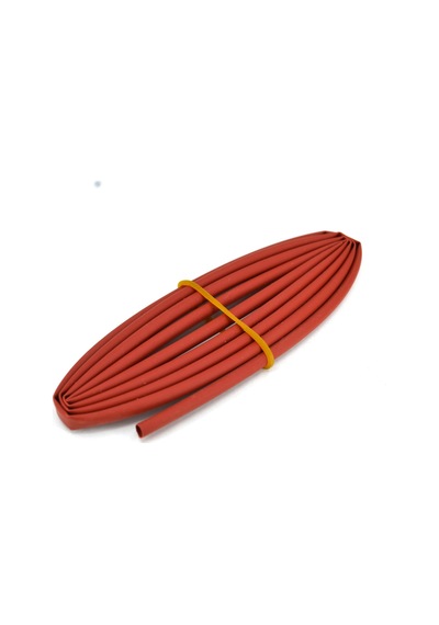 1 Metre 3,2mm Kırmızı Isı İle Daralan Makaron Kablo Izolasyon