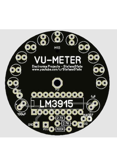 30Db Stereo Vu Metre Devresi Lm3915