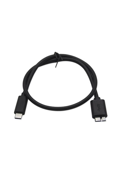 Usb Type C To Micro Usb 3.0 Taşınabilir Hdd Hard Disk Kablosu 0.5m 50cm