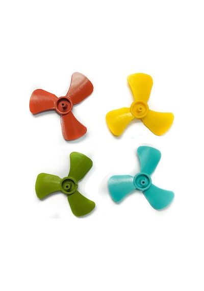 60mm 3 Kanat Pervane Oyuncak Pervane Rüzgar Gülü Su Botu Rc Dıy Motor Propeller