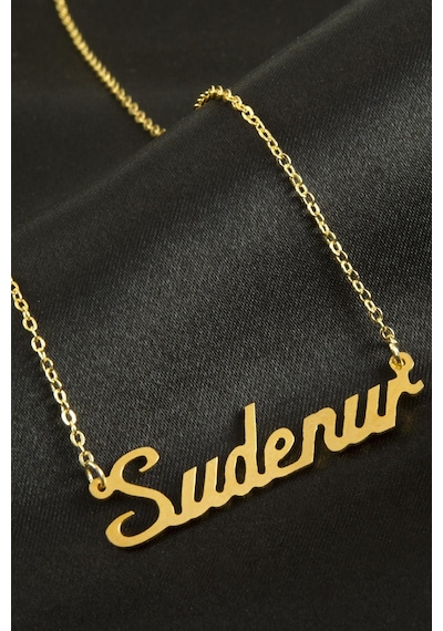 Sudenur - 212 - İsimli - Glblseme - Kolye -sarı altın