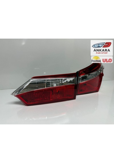 Toyota Corolla 2013 - 2015 Stop Lambası Sağ İç Ve Dış Takım  Farba - Ulo - 2 Stop -