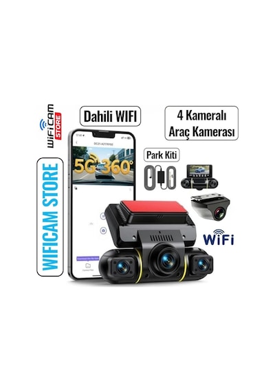 4 Kameralı 4k Uhd Profesyonel Araç Kamerası 4 Kameralı 4k Uhd Profesyonel Araç Kamerası