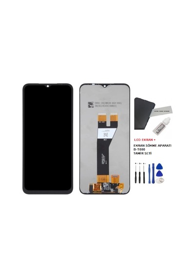 Tkgz Samsung Galaxy Uyumlu M14 Lcd Ekran Dokunmatik Service Pack Lcd + B-7000 + Tamir Seti