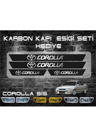 Sm Motors Toyota Corolla Efsane Kasa Sis Farı Siyah Tyc00490459632