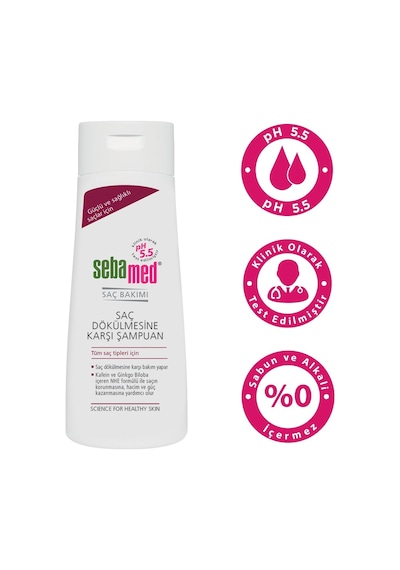 Sebamed Şampuan 400ml Saç Dökülmesine Karşı Tümsaçlar İçin 2li