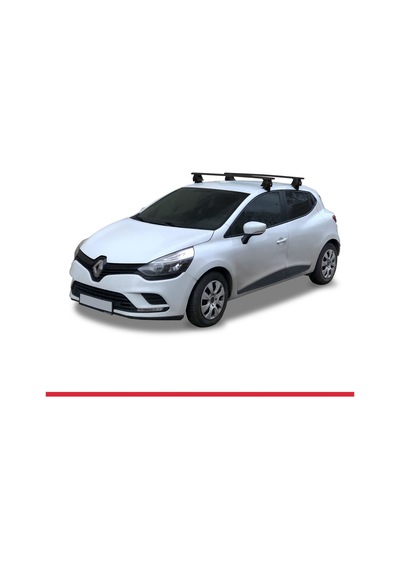 Renault Clio Iv 2013-2019 Arası İle Uyumlu Ace-4 Ara Atkı Tavan Barı Siyah