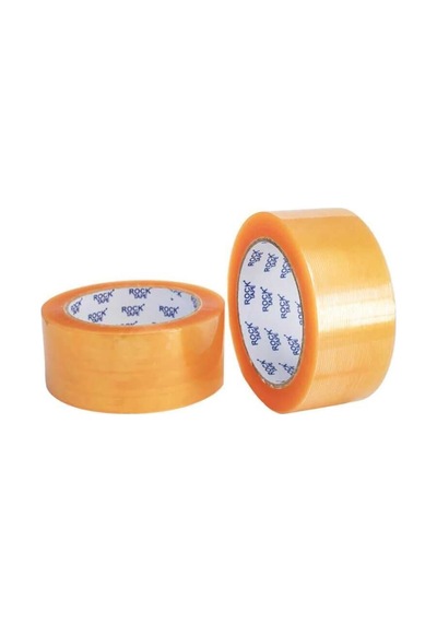 Klas Rocktape 45mm X 100 Metre Hotmelt Şeffaf Koli Ambalaj Paketleme Bandı - 60 Ade 60 Adet