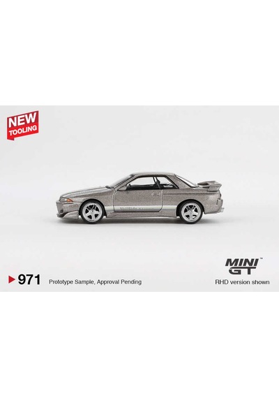 Mini Gt 1/64 971 Nissan Skyline Gt-r R32 Veilside Combat C-ı Veilside Combat Grey
