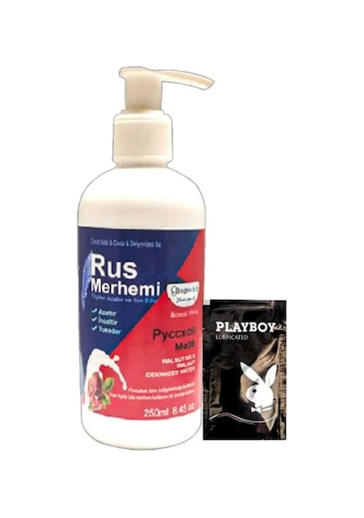 Süper 250 Ml Ceviz Sütlü & Cevizli Rus Merhemi Tüy Dökücü + 1 Armağan Jel