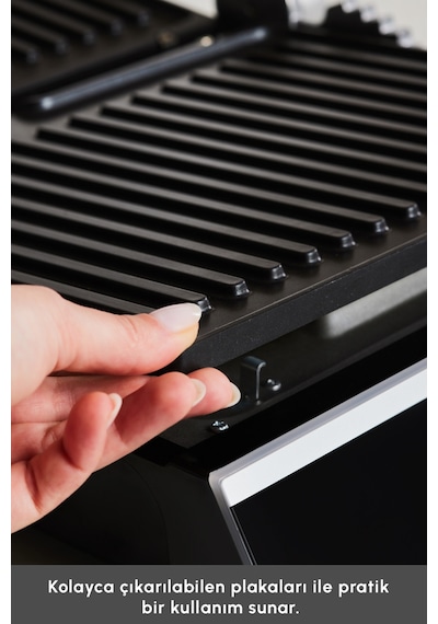 Emsan Nova Grill 2000 W 6 Dilim Kapasiteli Zaman Ayarlı Izgara Ve Tost Makinesi