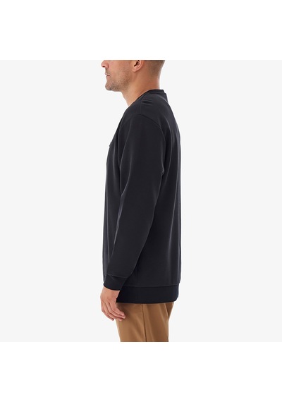 Columbia Cs0382 Csc Gem Label Crewneck Erkek Siyah Sweatshirt Düz Cs0382010