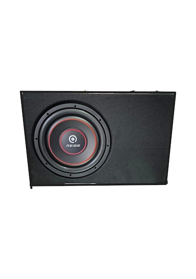 Reiss 30cm Slim Kabin Bass - Reiss Rs-sl12 Çift Bobin 1450w 450rms Slim Subwoofer 30cm - 4 + 4 Ohm P